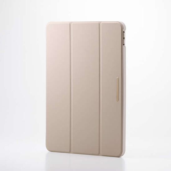 【新品】ELECOM　11インチiPad Air(M3/M2) フラップケース 薄型軽量　TB-A25MWVJM3GB　グレージュ