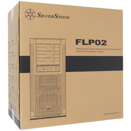 【新品】SILVERSTONE製　PCケース FLP02 SST-FLP02W