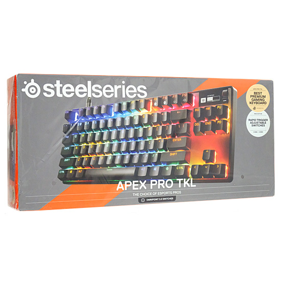 【新品】SteelSeries　ゲーミングキーボード Apex Pro TKL Gen 3　64745(JP)