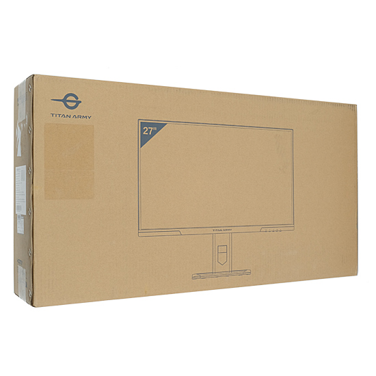 【新品】Titan Army　27型 ゲーミング液晶ディスプレイ　P2710R MAX　ブラック