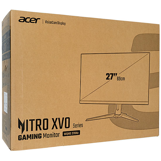 【新品】acer製　27型 ゲーミングモニター Nitro XV0　XVA270UZ1bmiiprx
