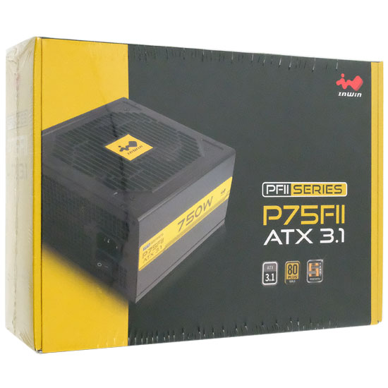 【新品】IN WIN　電源ユニット P75FII ATX 3.1 IW-PS-PFII750W