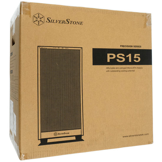 【新品】SILVERSTONE製　PCケース SST-PS15B-G