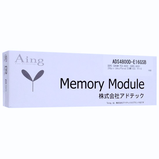 【新品】ADATA　ADS4800D-E16GSB　DDR5 PC5-38400 16GB ECC