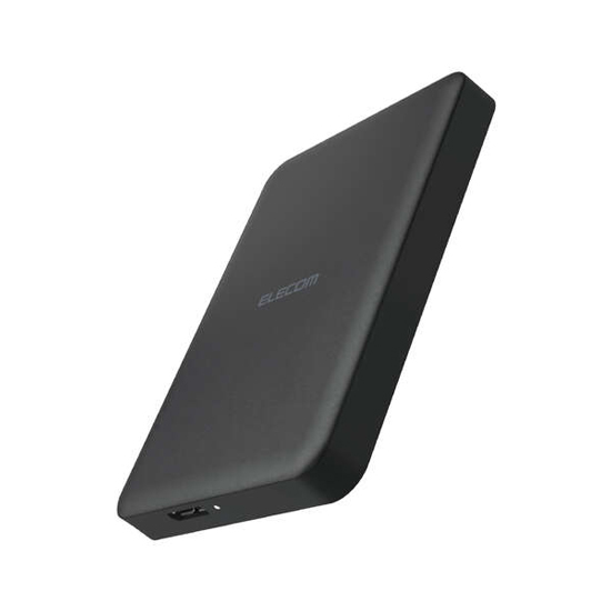 【新品】ELECOM　ポータブルハードディスク　ELP-HTV010UBK　1TB