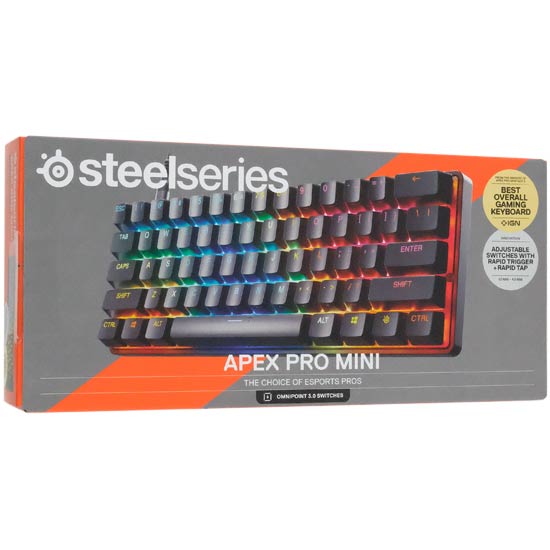 【新品】SteelSeries　ゲーミングキーボード Apex Pro Mini Gen 3 US