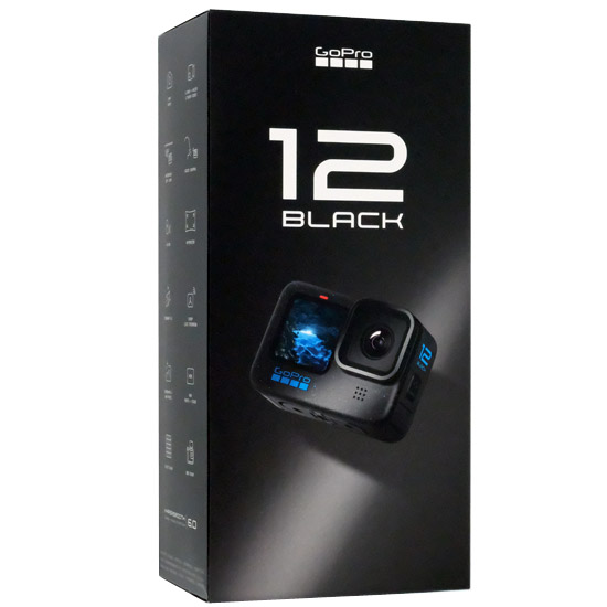 【新品】【新品訳あり(箱きず・やぶれ)】 GoPro　ウェアラブルカメラ HERO12 BLACK　CHDHX-121-FW
