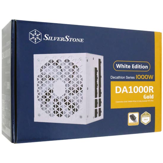 【新品】SILVERSTONE製　PC電源 SST-DA1000R-GM-WWW　1000W　白