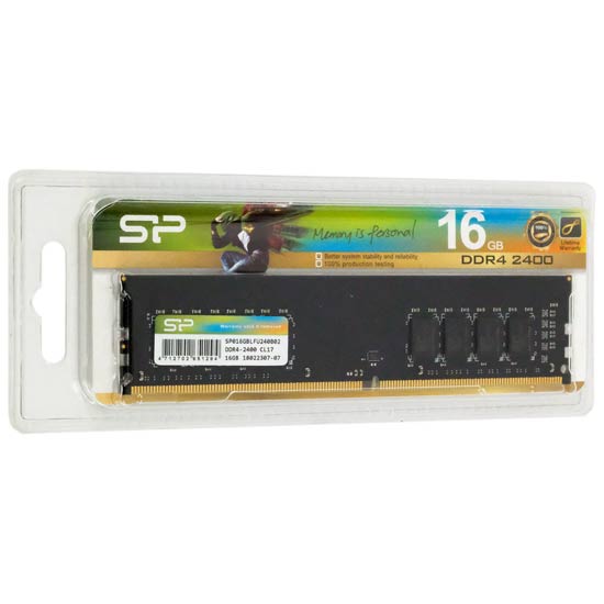 【新品】Silicon Power　SP016GBLFU240B02　DDR4 PC4-19200 16GB