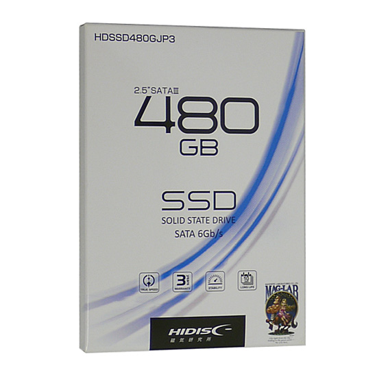 【新品】HI-DISC　内蔵2.5インチSSD 480GB　HDSSD480GJP3