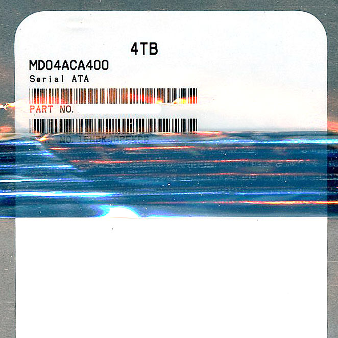 【新品】TOSHIBA製HDD　MD04ACA400　4TB SATA600 7200