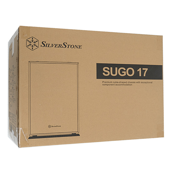 【新品】SILVERSTONE製　PCケース SST-SG17W　白