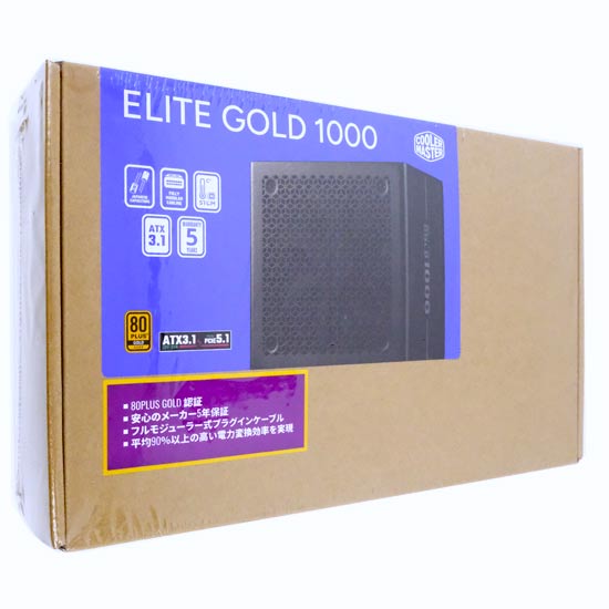 【新品】Cooler Master　ELITE GOLD 1000 MPX-A005-AFAG-BJP