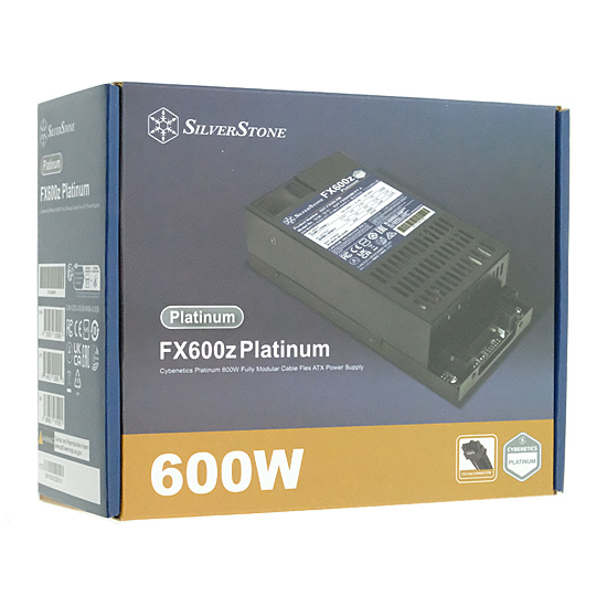 【新品】SILVERSTONE製　PC電源 SST-FX600-PM　600W　ブラック