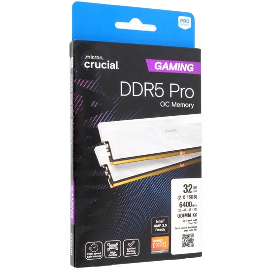 【新品】crucial　デスクトップ用 CP2K16G64C32U5W　DDR5 PC5-51200 16GB 2枚組
