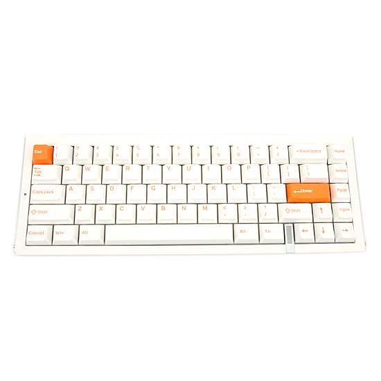 【新品】【新品(開封のみ)】 MelGeek　ゲーミングキーボード REAL67 Sodium White