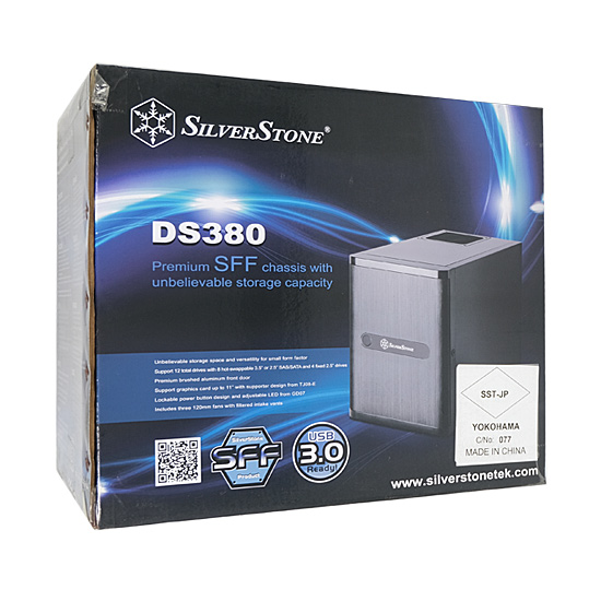 【新品】SILVERSTONE製　PCケース SST-DS380B