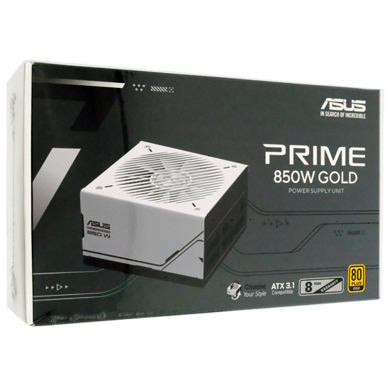 【新品】ASUS　電源ユニット Prime 850W Gold　AP-850G