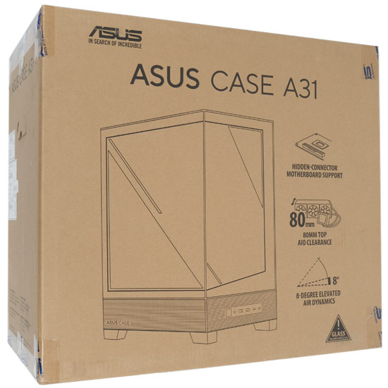 【新品】ASUS　PCケース A31 Case　ブラック