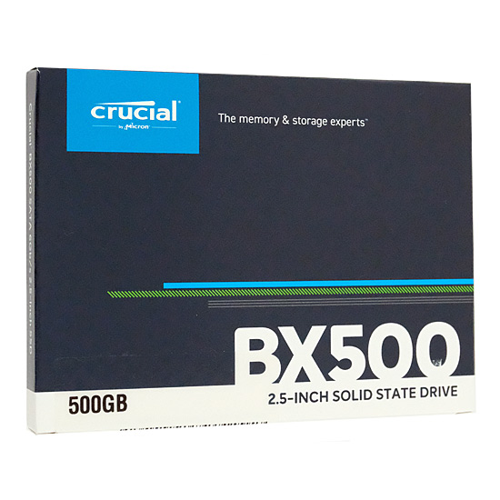 【新品】crucial　2.5インチ 内蔵型 SSD BX500 CT500BX500SSD1　500GB