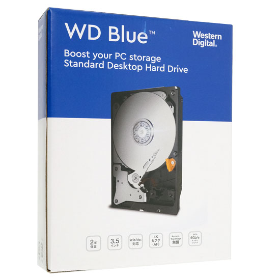 【新品】Western Digital製HDD　WD100EAGZ　10TB SATA600 7200