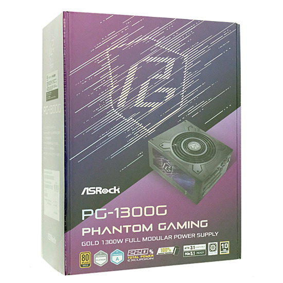 【新品】ASRock　電源ユニット Phantom Gaming　PG-1300G