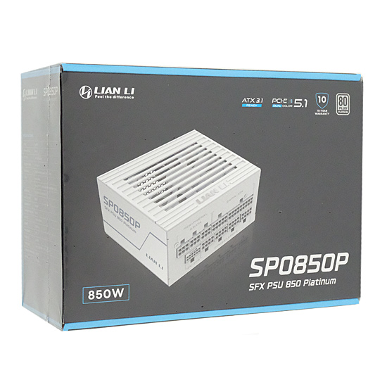 【新品】LIAN LI　SFX電源 SP Platinum 850W　SP0850P　ホワイト