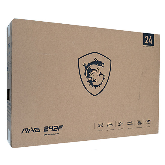 【新品】MSI　23.8型 ゲーミングモニター　MAG 242F