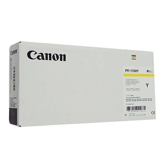 【新品】CANON　インクタンク PFI-1700 Y　イエロー