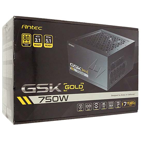 【新品】Antec　電源ユニット　GSK750 ATX3.1　750W