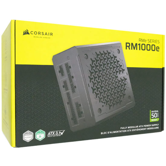 【新品】Corsair PC電源　RM1000e 2025 CP-9020297-JP　ブラック