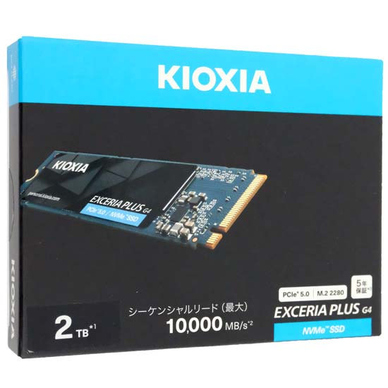 【新品】キオクシア　EXCERIA PLUS G4 SSD-CK2.0N5PLG4N