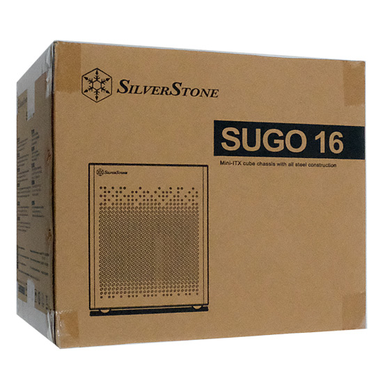 【新品】SILVERSTONE　PCケース SST-SG16B　ブラック