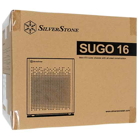 【新品】SILVERSTONE　PCケース SST-SG16W　ホワイト