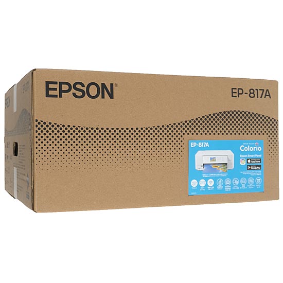 【新品】【新品(開封のみ)】 EPSON製　A4カラーインクジェット複合機 カラリオ　EP-817A