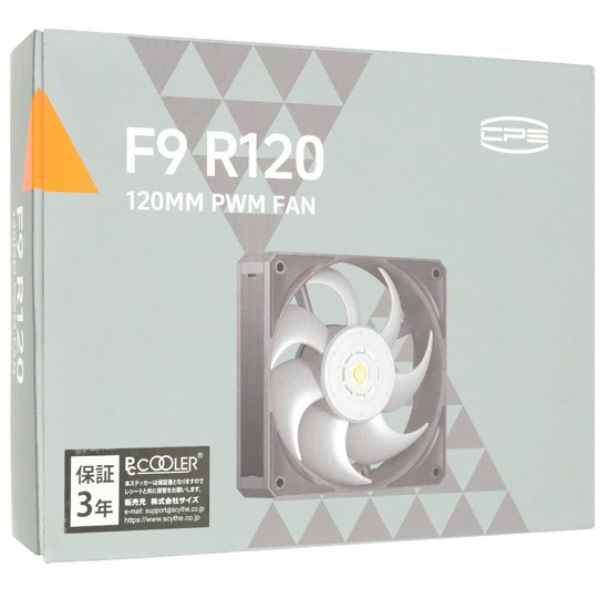 【新品】PCCOOLER　PCケースファン　CPS F9 R120