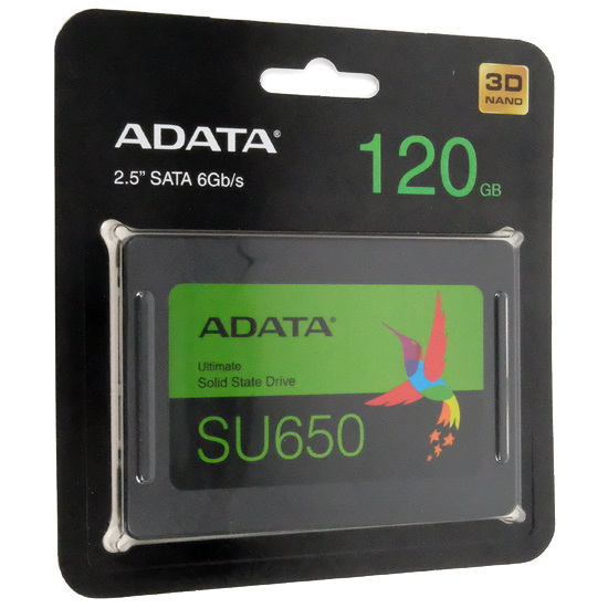 【新品】ADATA■SSD Ultimate SU650■ASU650SS-120GT-R■新品未開封