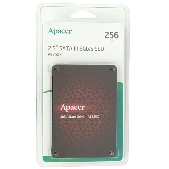 【新品】Apacer　内蔵SSD 2.5インチ　AS350X AP256GAS350XR-1　256GB