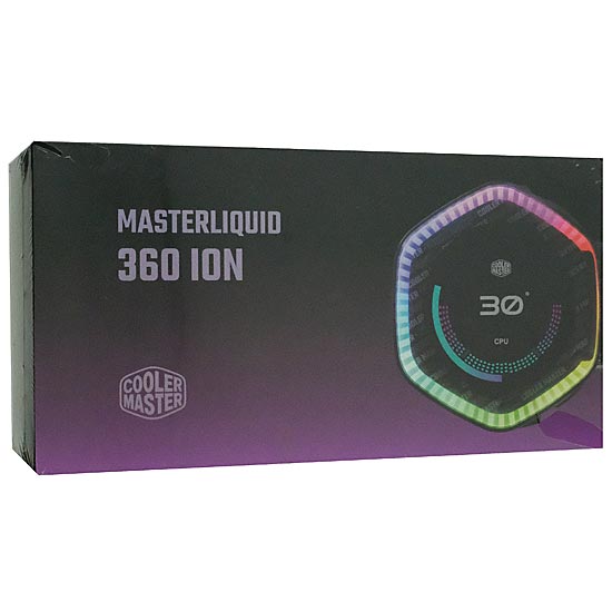 【新品】【新品訳あり(箱きず・やぶれ)】 CoolerMaster　CPUクーラー MasterLiquid 360 ION　MLY-D36M-A24PZ-R1　ブラック