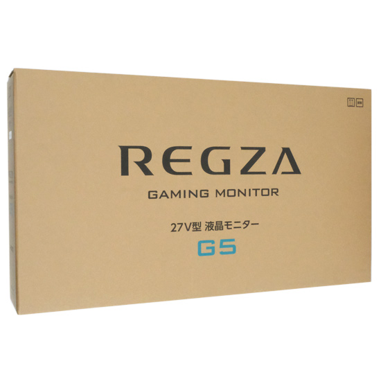 【新品】TVS REGZA　27インチ ゲーミングモニター　RM-27G5SR　ホワイト