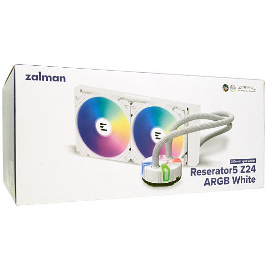 【新品】ZALMAN　CPUクーラー　Reserator5 Z24 ARGB　White