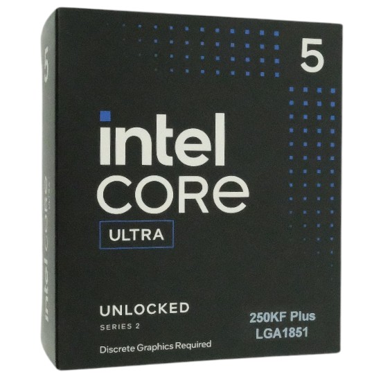 【新品】Core Ultra 5 250KF Plus　4.2GHz LGA1851　SA4V3
