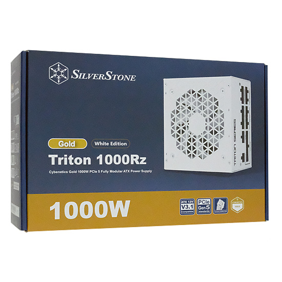 【新品】SILVERSTONE　電源ユニット SST-TR1000R-GM-WWW　1000W　白