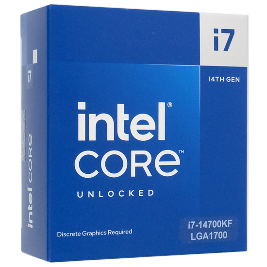 【新品】【新品(開封のみ・箱きず・やぶれ)】 Core i7 14700KF　3.4GHz LGA1700　SRN3Y