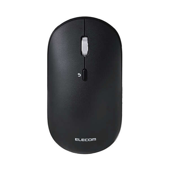 【新品】ELECOM　Slint 無線2.4GHz/Bluetoothマウス 4ボタンMサイズ　M-TM25MBMSBK　ブラック