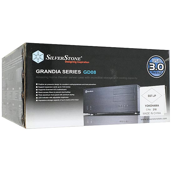 【新品】SILVERSTONE　PCケース SST-GD08B