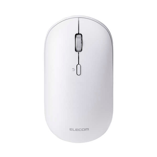 【新品】ELECOM　Slint 無線2.4GHz/Bluetoothマウス 4ボタンMサイズ　M-TM25MBMSWH　ホワイト
