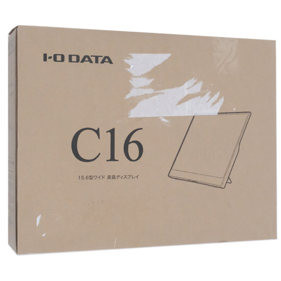 【新品】I-O DATA　15.6型 モバイルディスプレイ　EX-LDC161DBM　ブラック