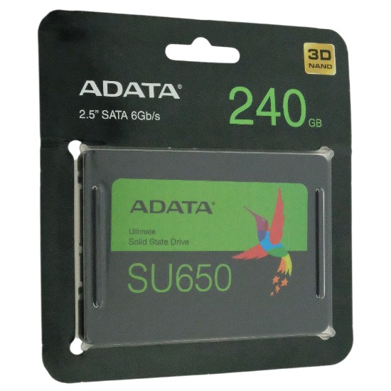 【新品】【新品訳あり(箱きず・やぶれ)】 A-DATA　SSD　Ultimate SU650 ASU650SS-240GT-R　240GB