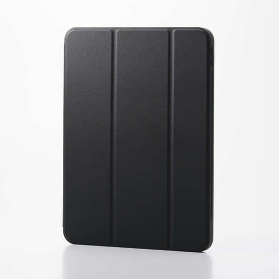【新品】ELECOM　11インチiPad Air(M4/M3/M2) スターターキット フィルム 衝撃吸収ケース　TB-A26MSASTBK　ブラック
